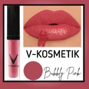 V• KOSMETIK Liquid Velvet Lipstick in “Bubbly Pink” NWT